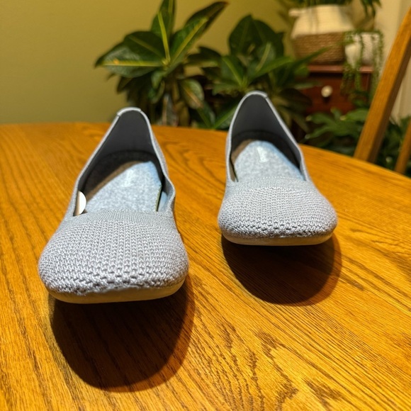 Allbirds Tree Breezers Ballet Flats Mist Gray Women’s Size 11 - Picture 2 of 6